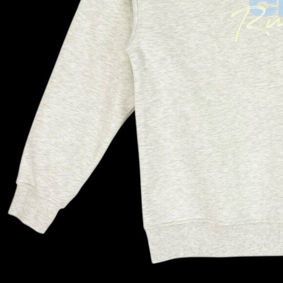 Wilo Women's Long Sleeve Fleece Crew Grey Sweatshirt Size Small Club Running NWT - Picture 6 of 11